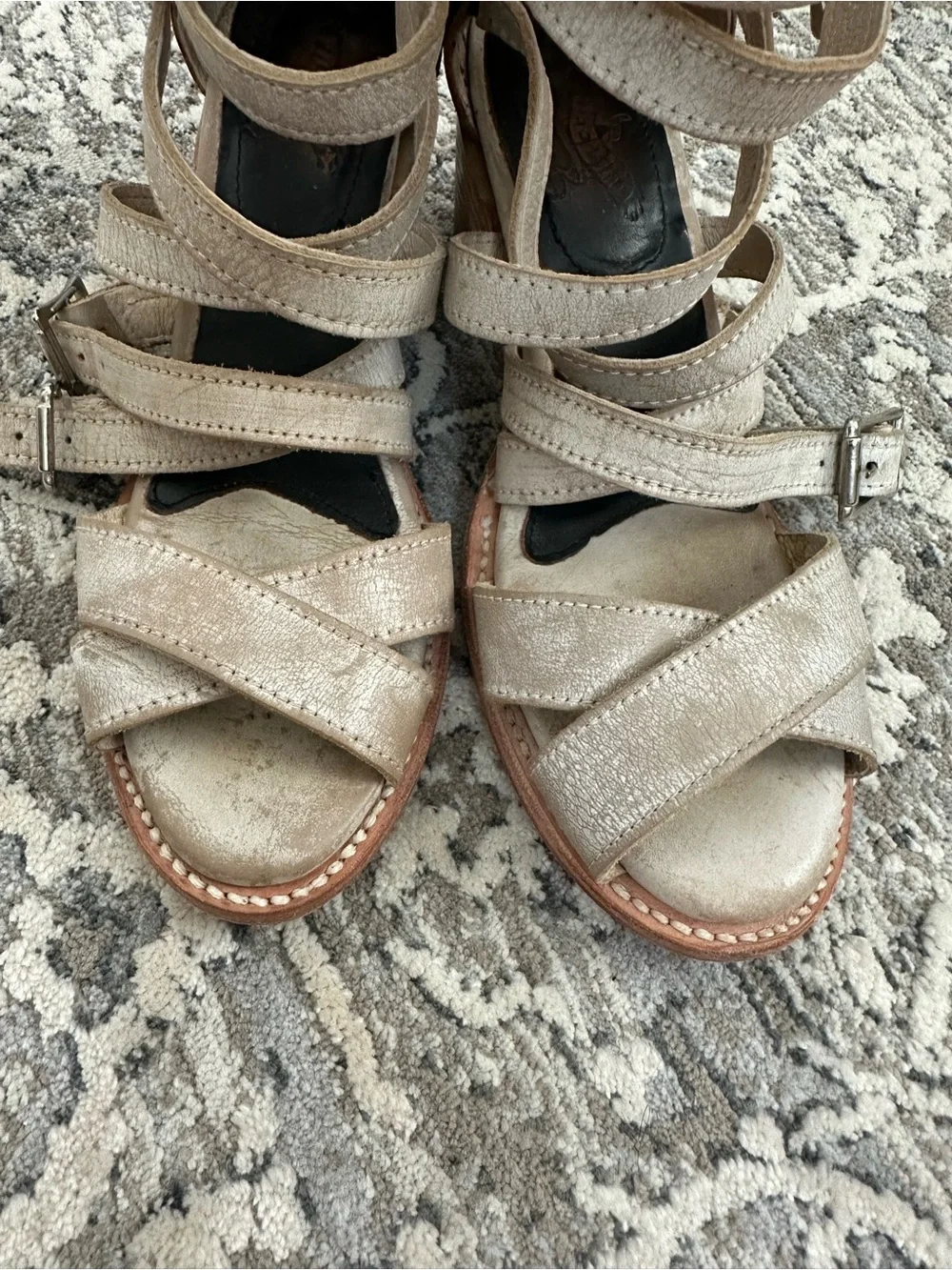 Freebird Cozumel White-Multi Size 9